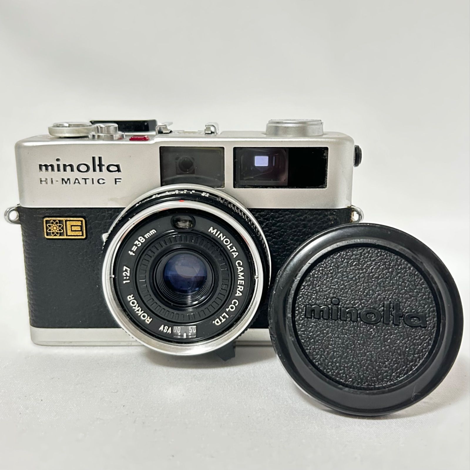 完動 ミノルタ minolta Hi-MATIC F フィルムカメラ レンジファインダー 295