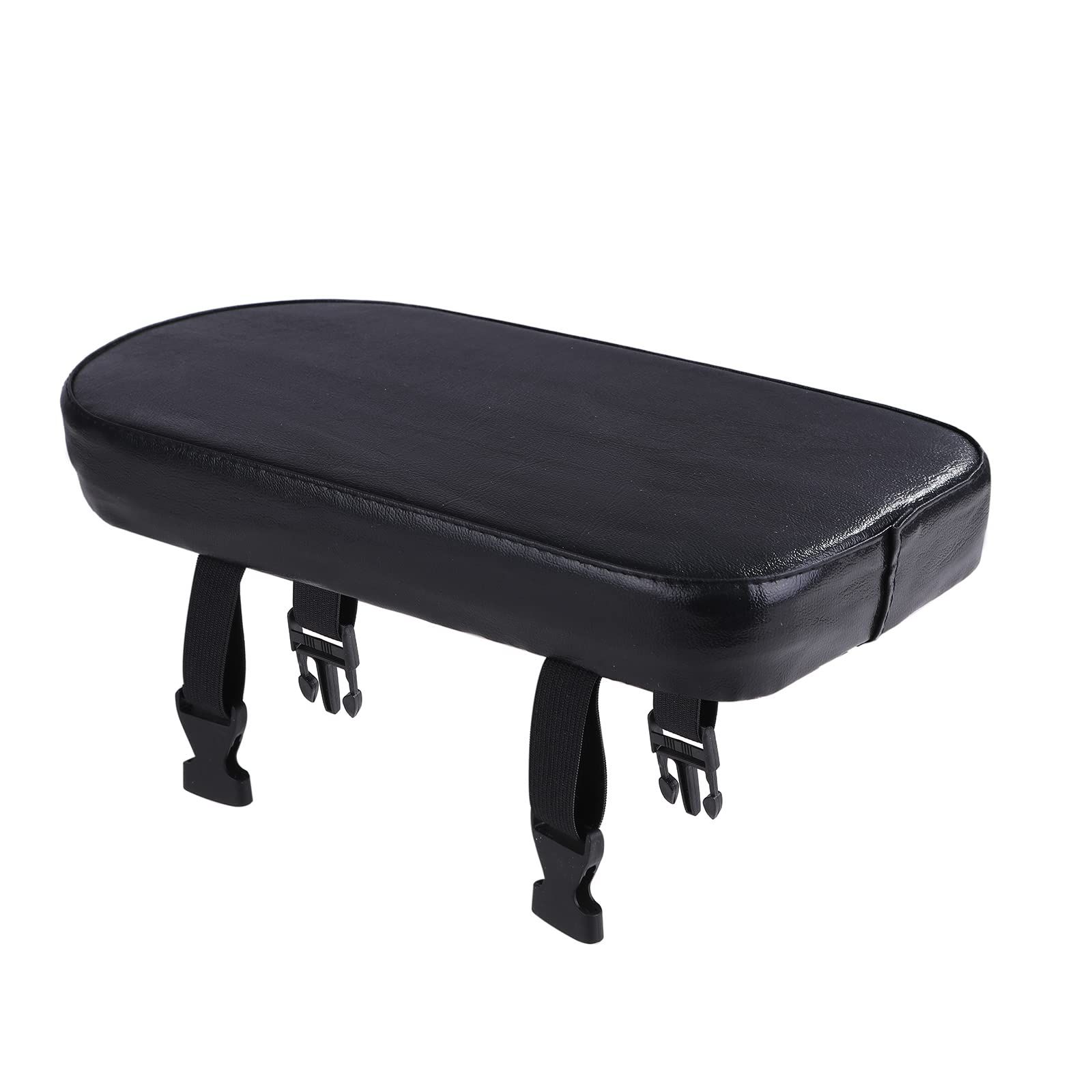 ピュアシーク 自転車荷台クッション 自転車後部座席 バックシート ソフトクッション 荷台 リアキャリア 防水 ブラック