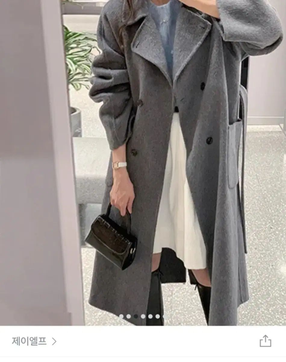 JELLPE ウール100 ハンドメイド コート