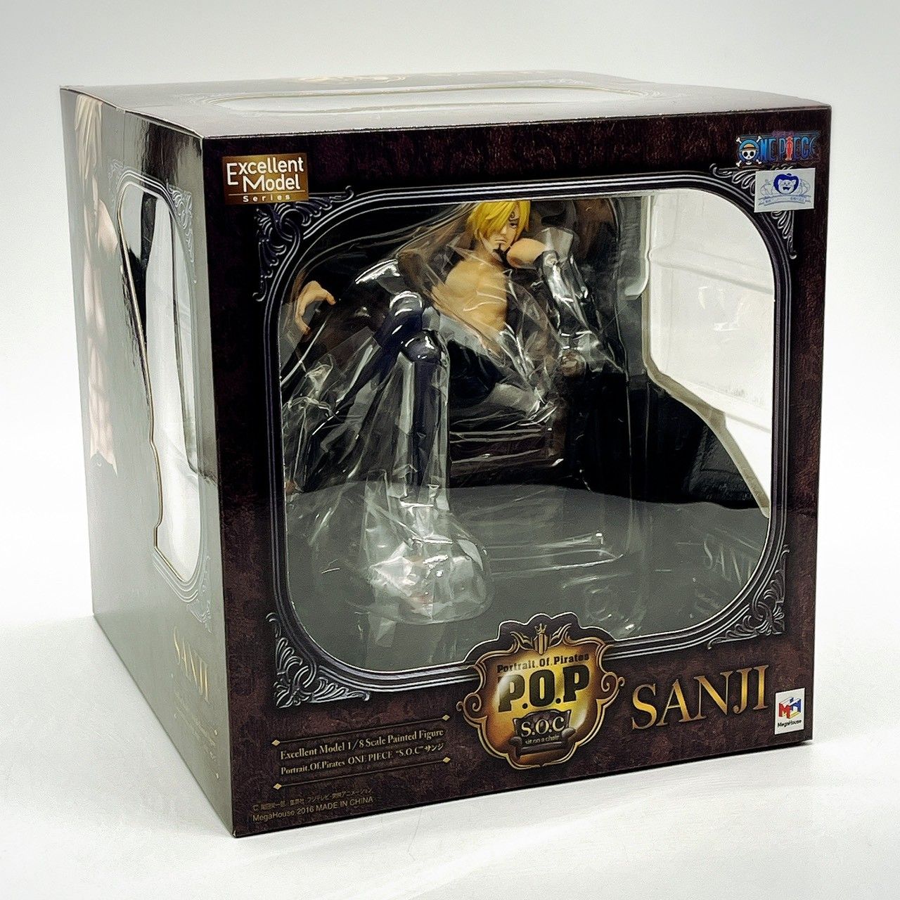 未開封 Portrait.Of.Pirates ワンピース S.O.C サンジ 1|8 フィギュア ta