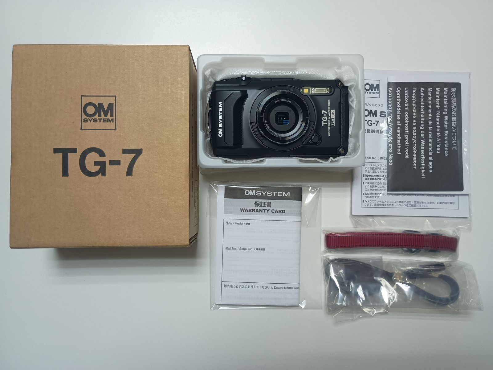 オリンパス OM SYSTEM Tough TG 7 ブラック アウトレット訳アリ品