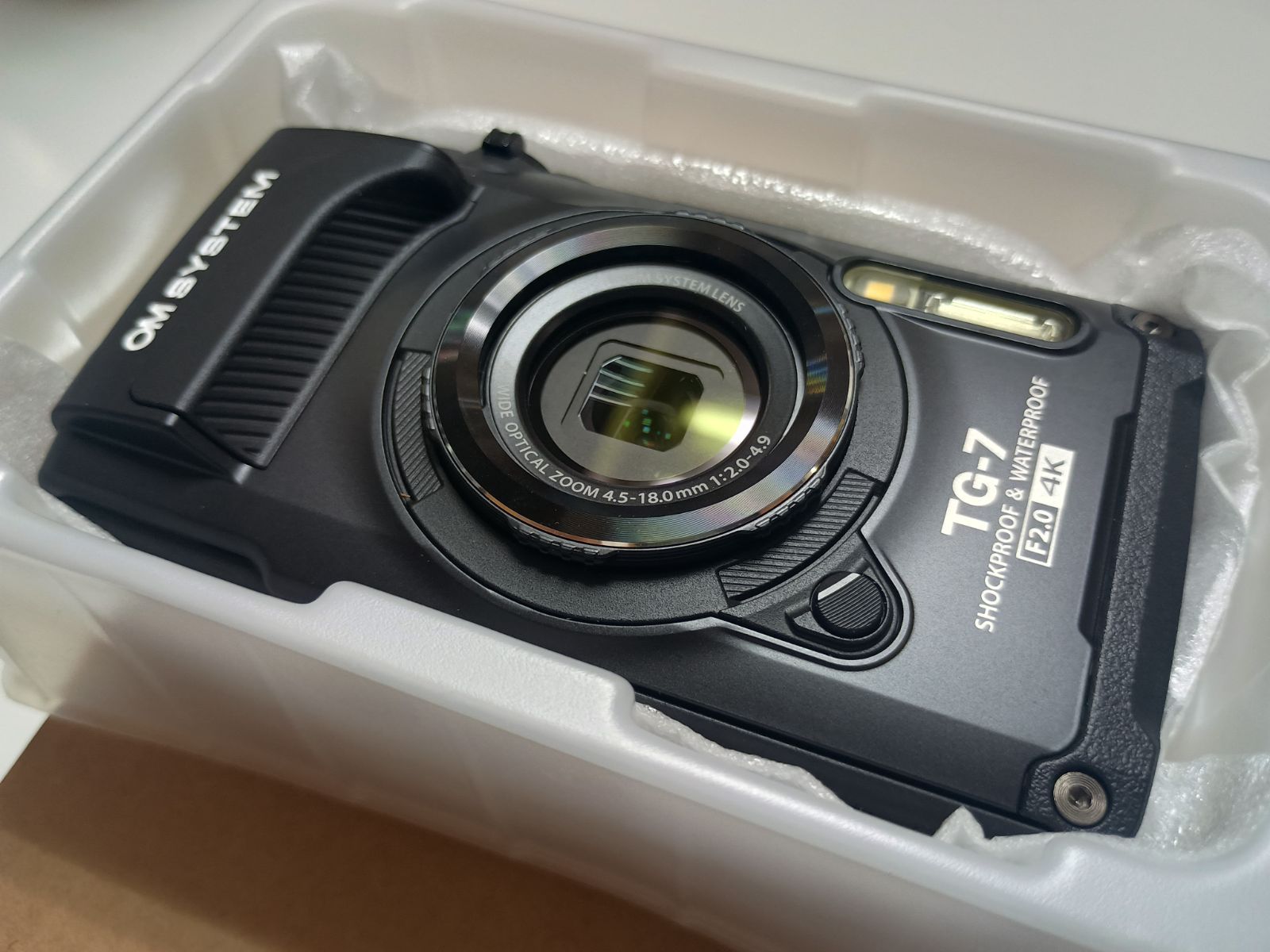 オリンパス OM SYSTEM Tough TG-7 ブラック アウトレット訳アリ品