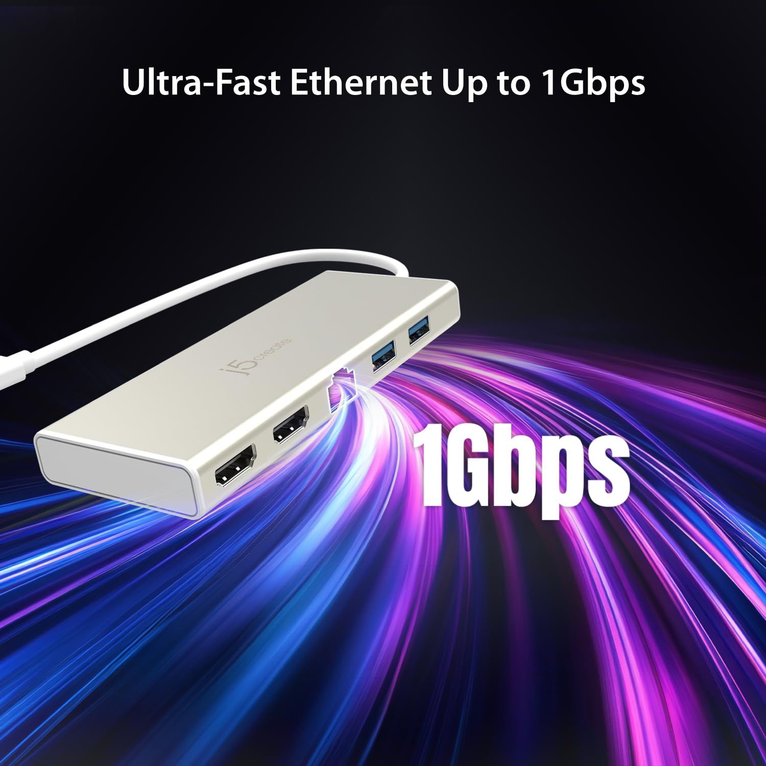  j 5 create JCD 381 USB Type C Dual HDMI ミニドック USBハブ 分配器 切替器