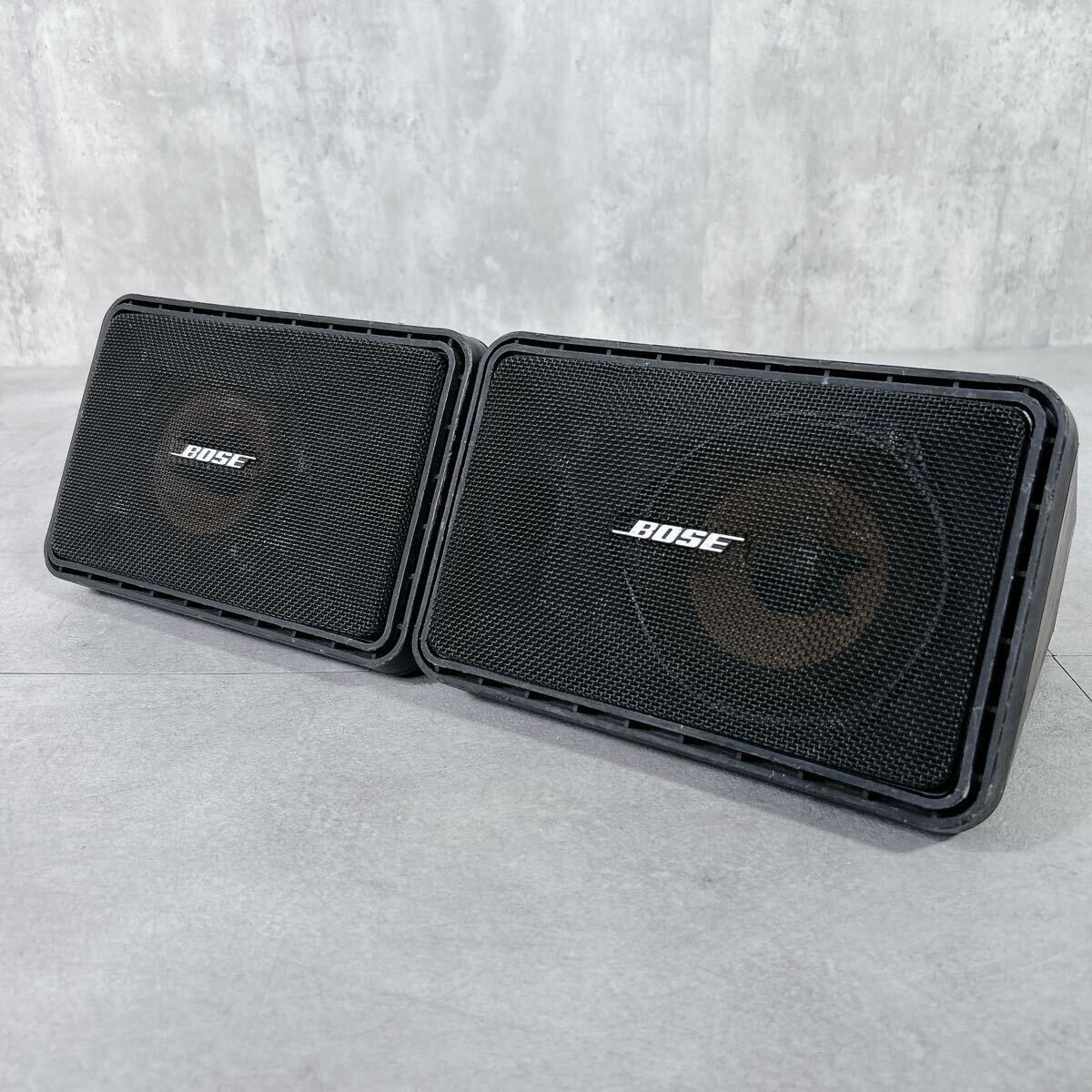 V125 BOSE ボーズ 101RD 車載用 小型 スピーカーシステム ペア 黒