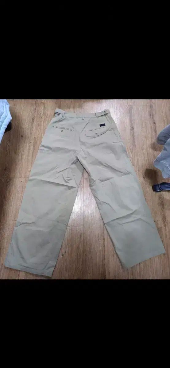 ポリテル ソパンツ 3 0 カーキベージュ