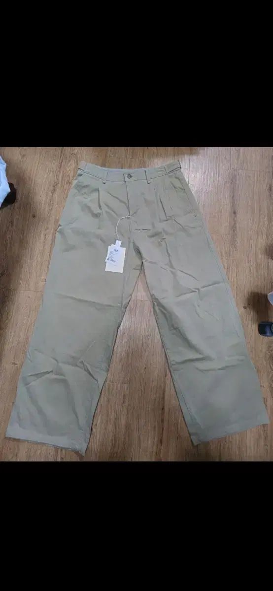 ポリテル ソパンツ 3 0 カーキベージュ