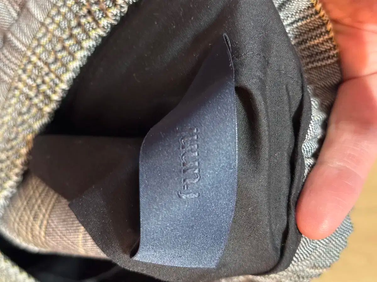 Juun.J ジュンジェイ チェック スラックス