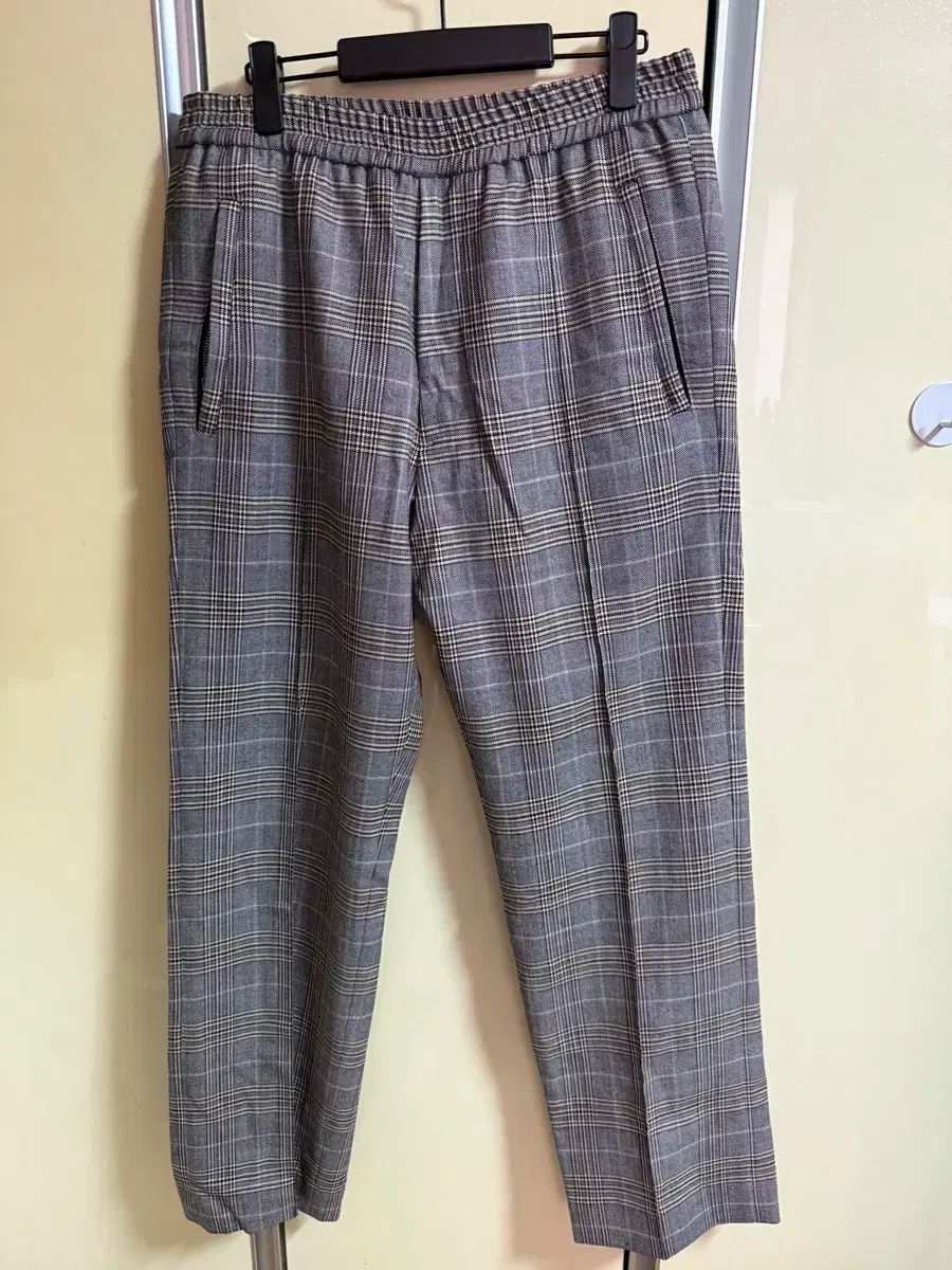 Juun.J ジュンジェイ チェック スラックス