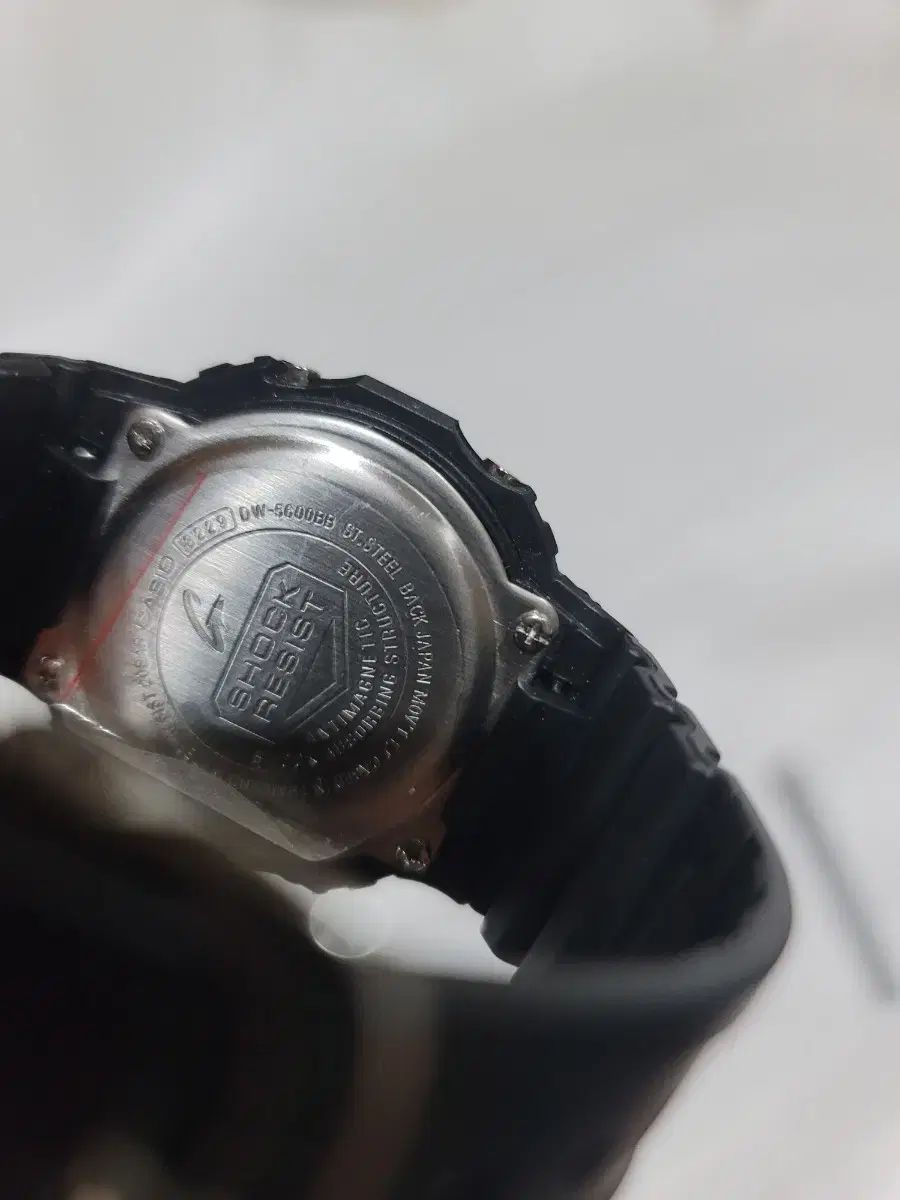 CASIO G SHOCK DW 5600 BB ブラック