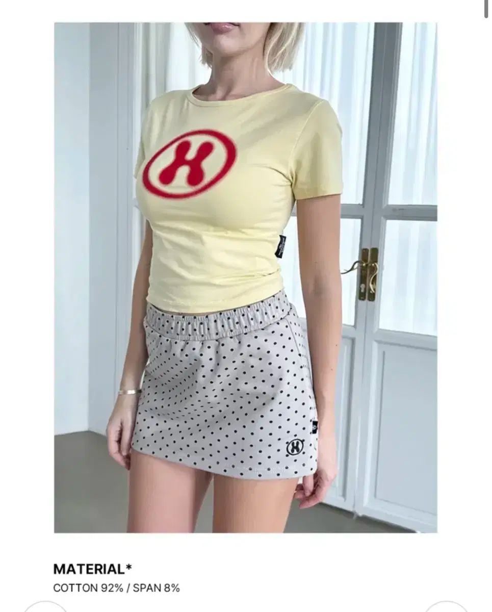 THE MYSTERIOUS HOTEL ザ ミステリアス ホテル H CHEESE LOGO T イェロー