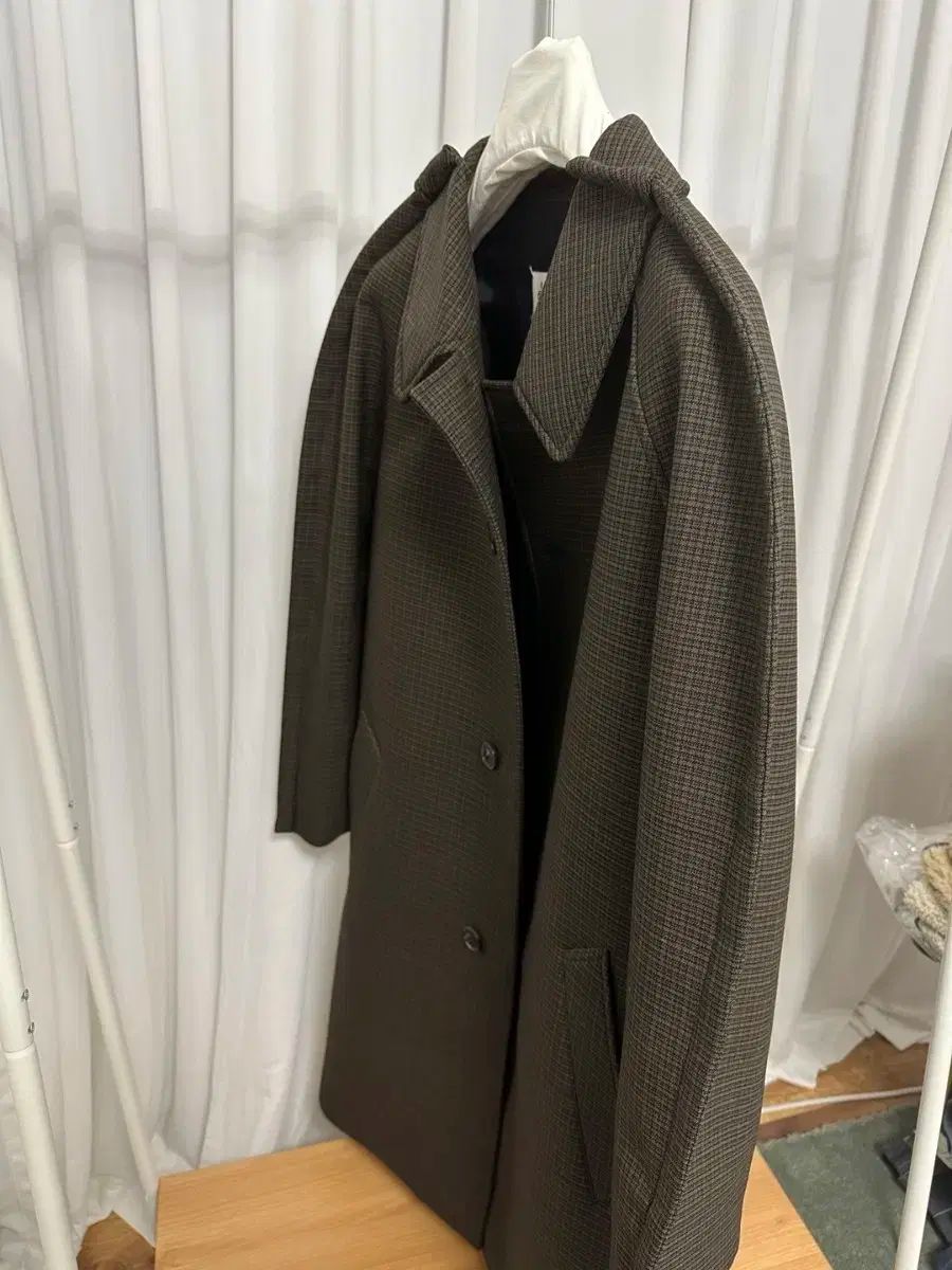 46 メゾン マルジェラ バッグスティッチ バルマカーン アウトライン ピーコート