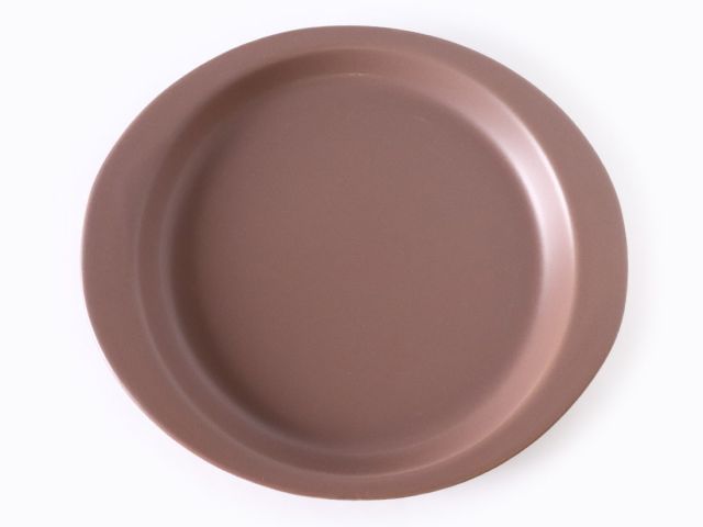 かもしか道具店 陶のフライパンふつう 茶
