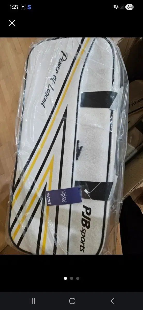 PJB バドミントン バッグ 2段 スクエアバッグ 大きいものです