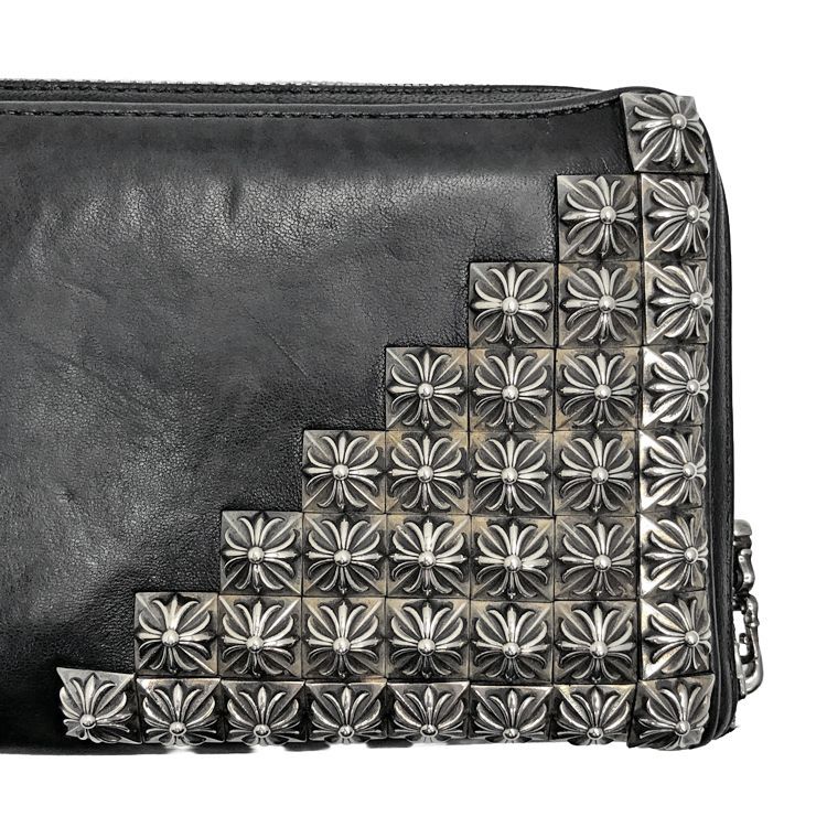 CHROME HEARTS クロムハーツ REC F ZIP ゼロピラミッドスタッズ 