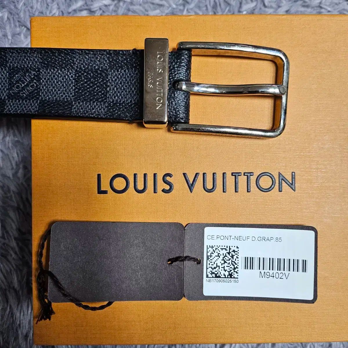 Louis Vuitton 35 mm ベルト タグ ボックス お買い物バッグ 含む