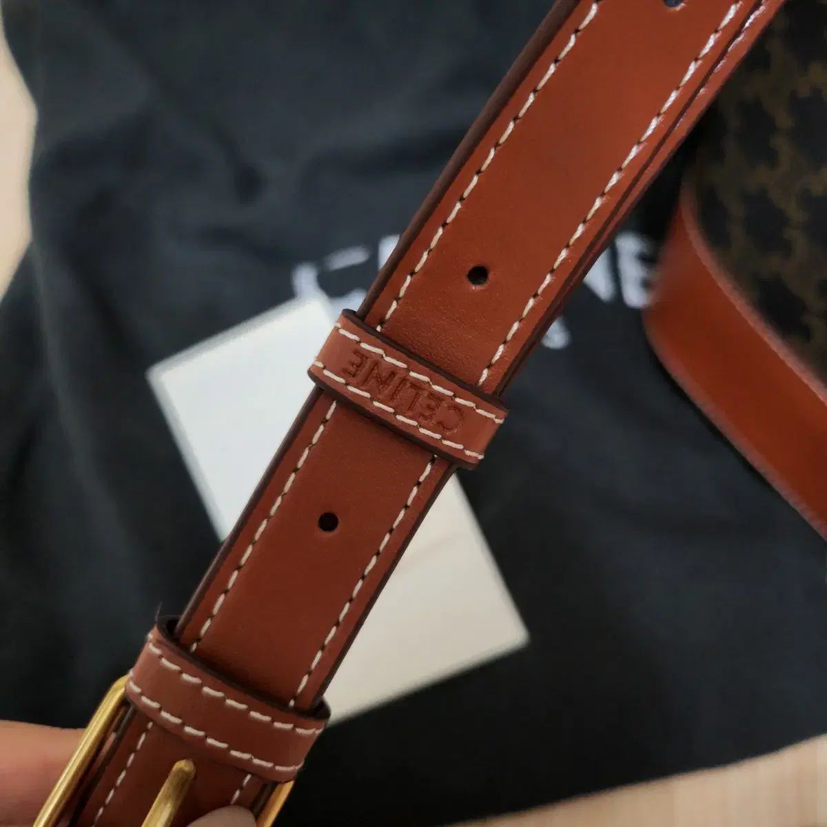 Celine セリーヌ バケットバッグ ミディアム