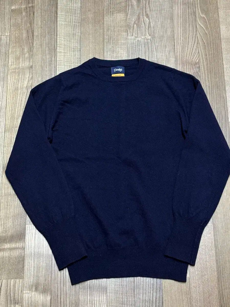 ドレイクス イージーデイ ラムウール ニット