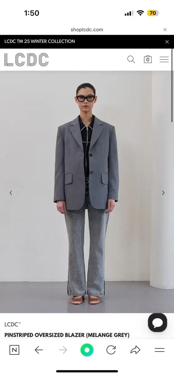 オーバーサイズ ブレーザー