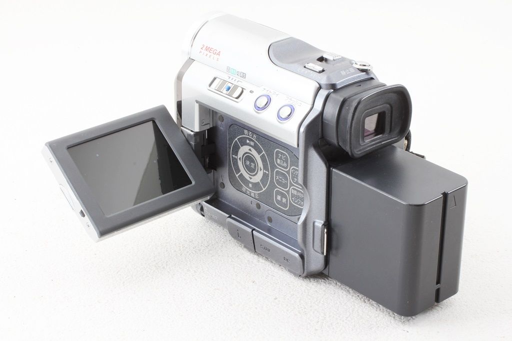 ジャンク】Victor GR-DZ7 液晶付きデジタルビデオカメラ JVC・Victorの