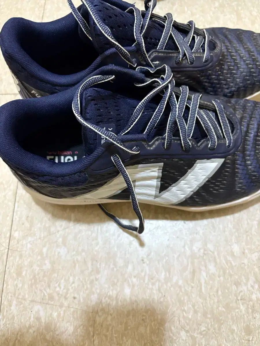 ニュー ンス 野球 ポイントシューズ ネイビー PL 4040 N 7