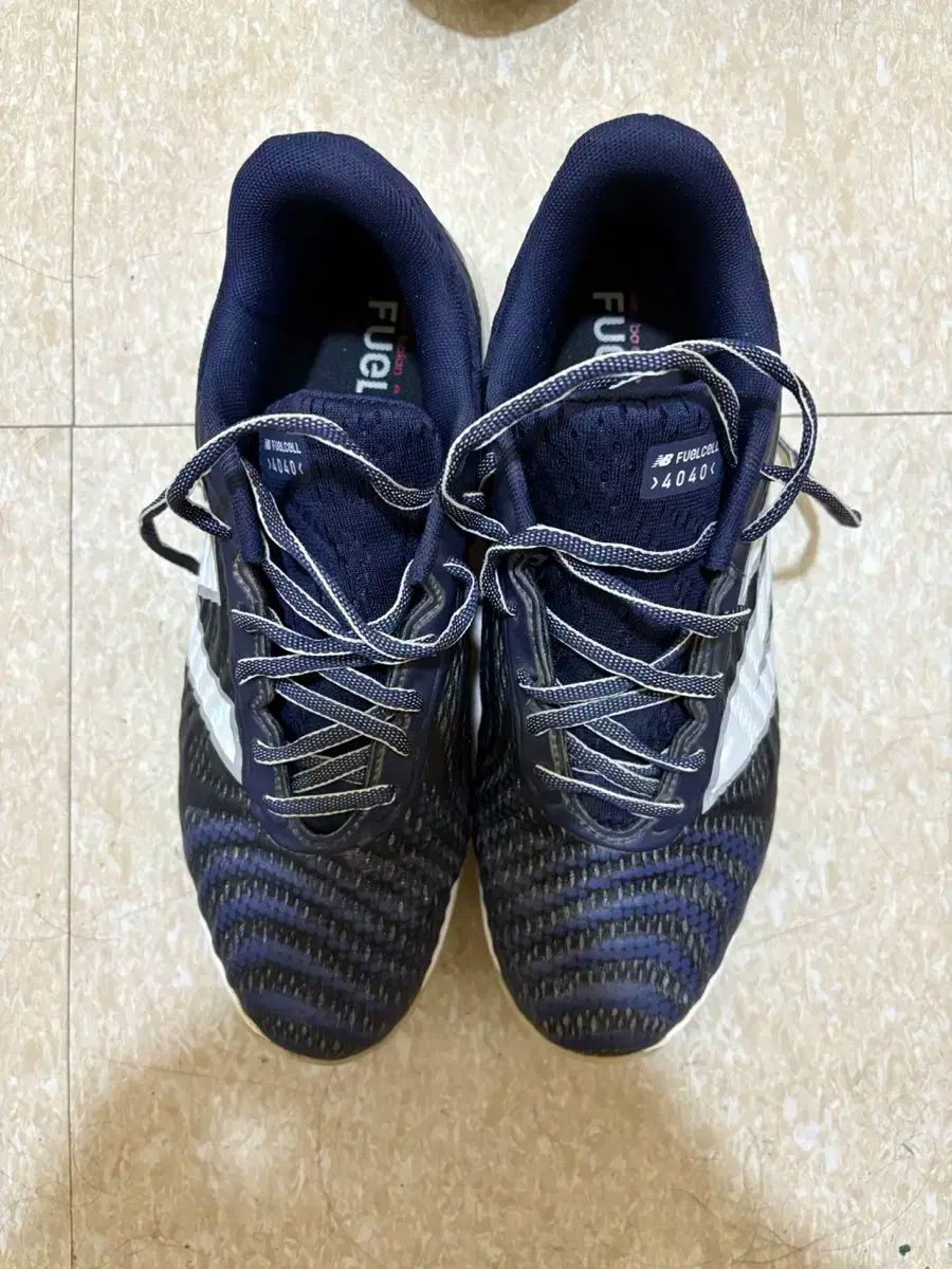 ニューバランス 野球 ポイントシューズ ネイビー PL4040 N7