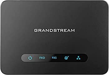 非常に良い Grandstream Handy Tone HT813 VoIPアダプタ ATA 1-電話入力口 1-電話出力口 1-LAN 1-WAN