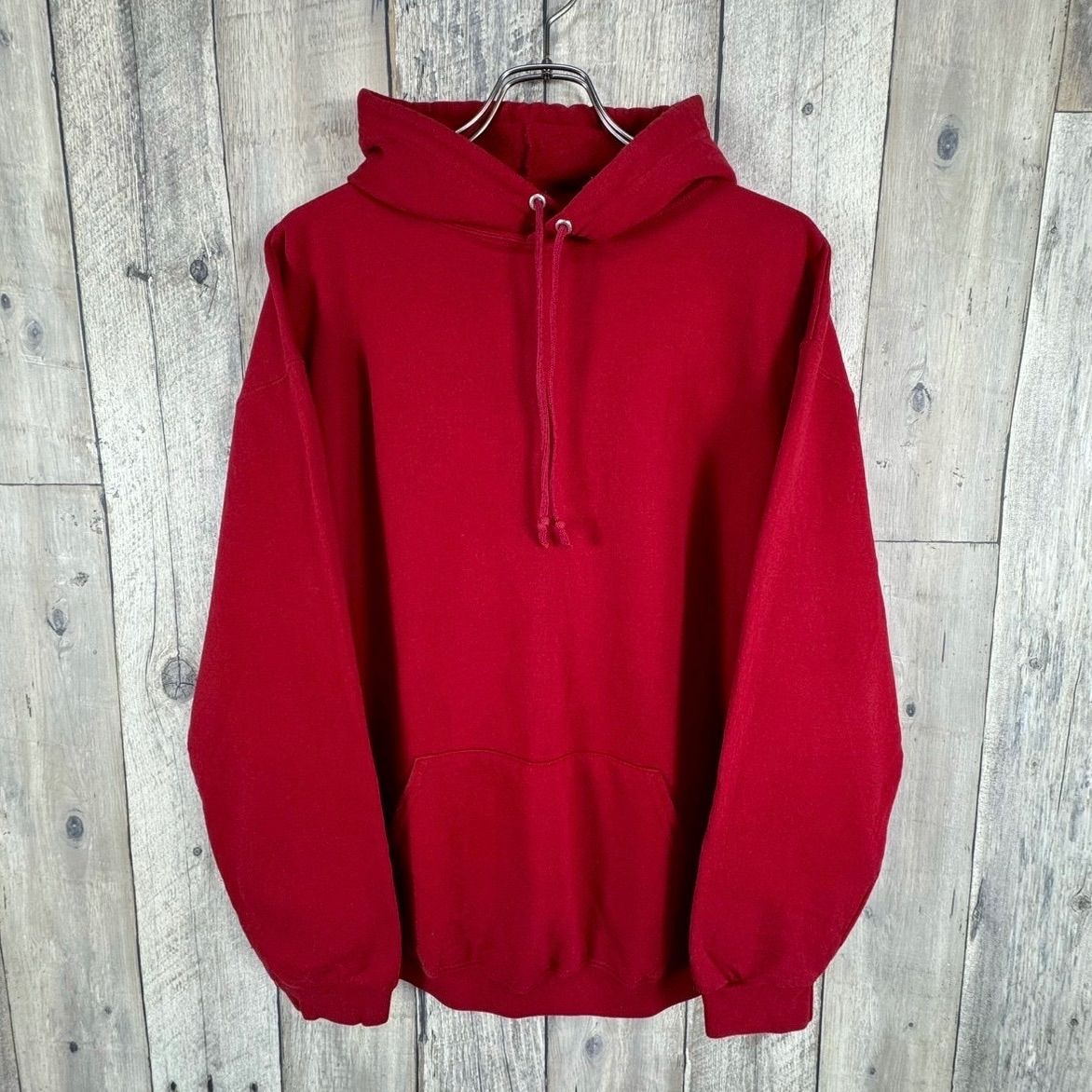 OLD JERZEES 90s ジャージーズ RUSSELL ラッセル レッド 無地