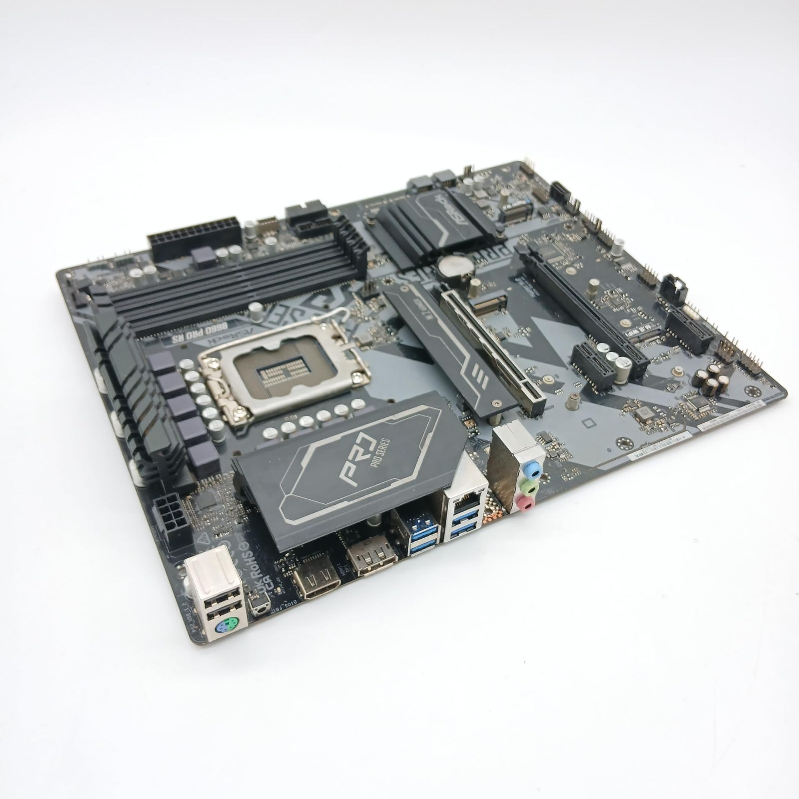No.4215 ASRock マザーボード B660 Pro RS Intel B660 シリーズ 第12世代 CPU LGA1700 対応 B660M ATX マザーボード