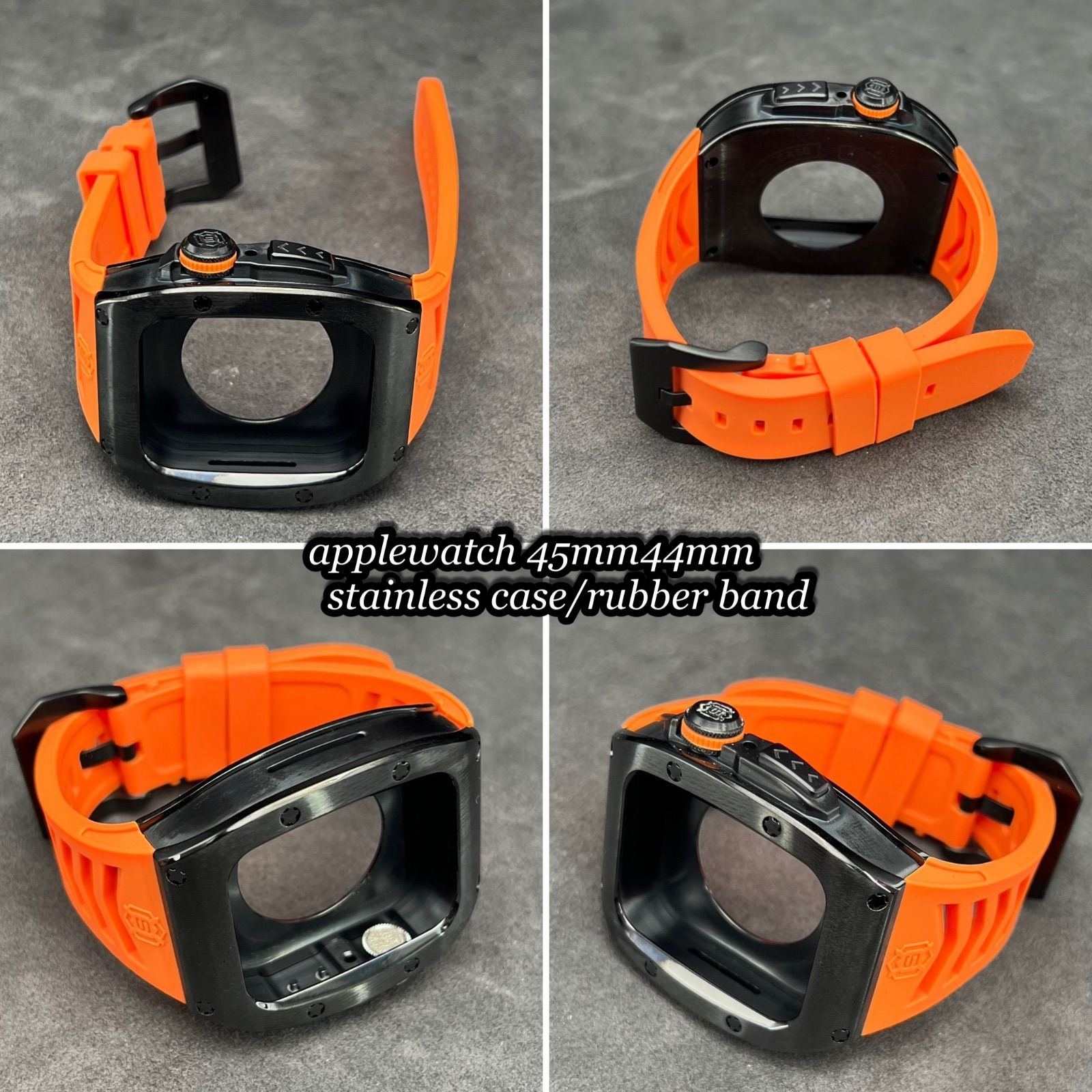 アップルウォッチ 45mm44mm ステンレスケース