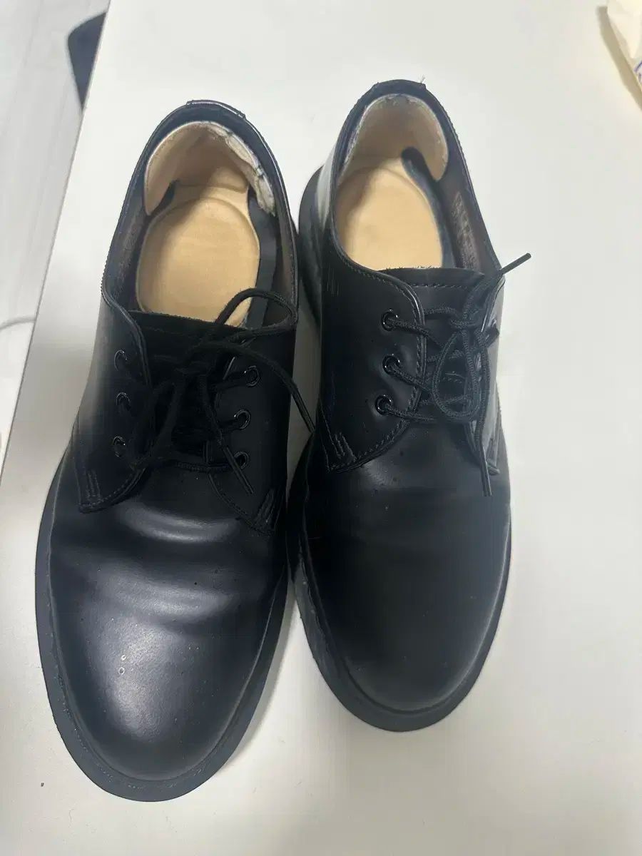 DR. MARTENS 1461 モノ ブラック ダービーシューズ 260