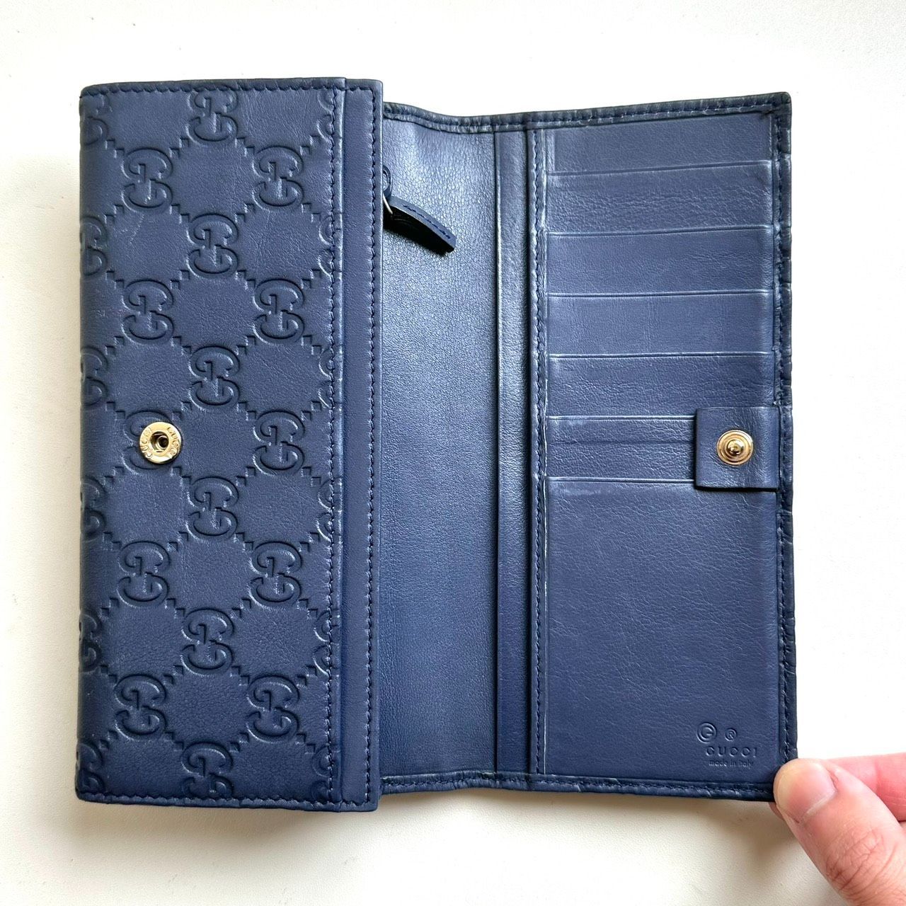 グッチシマ ネイビー