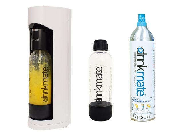 ドリンクメイト drinkmate ドリンクメイト ガスシリンダー 新規 予備用 142L 1本【在庫
