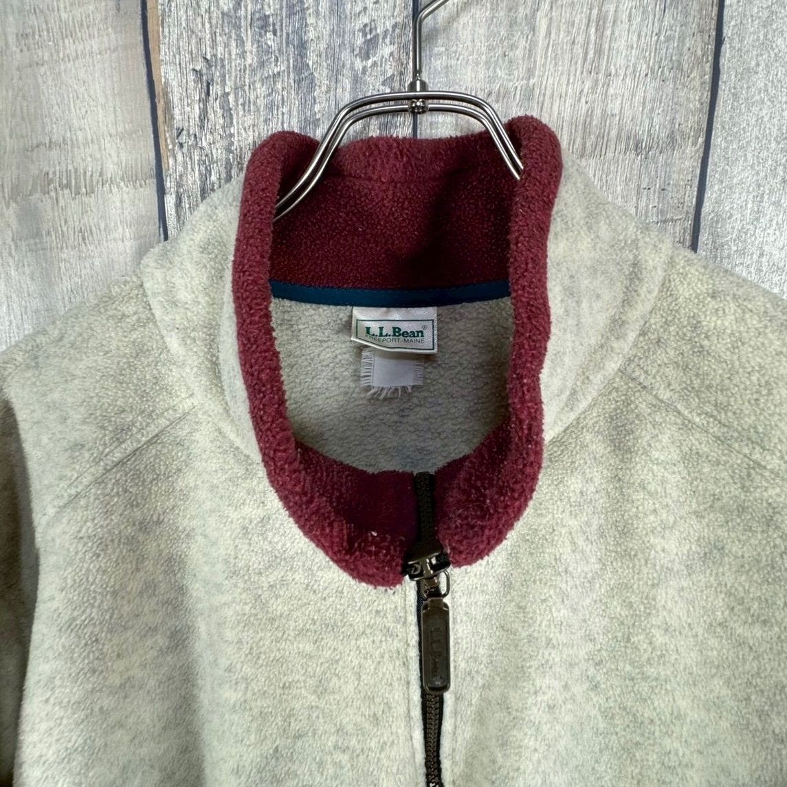 OLD L.L.BEAN 80s エルエルビーン ハーフジップ フリース トレーナー ジャケット GULLKHAN_COM