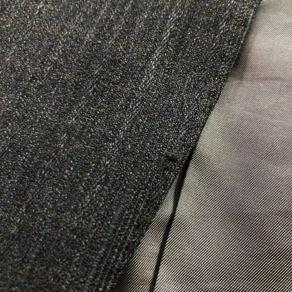 04w5185∞ Burberrys バーバリーズ テーラードジャケット BBD51-534-07 グレー ストライプ 三陽商会 サイズAB6 Ｍ ウール 八王子店 WWW_HOMU-JOURNEY_COM