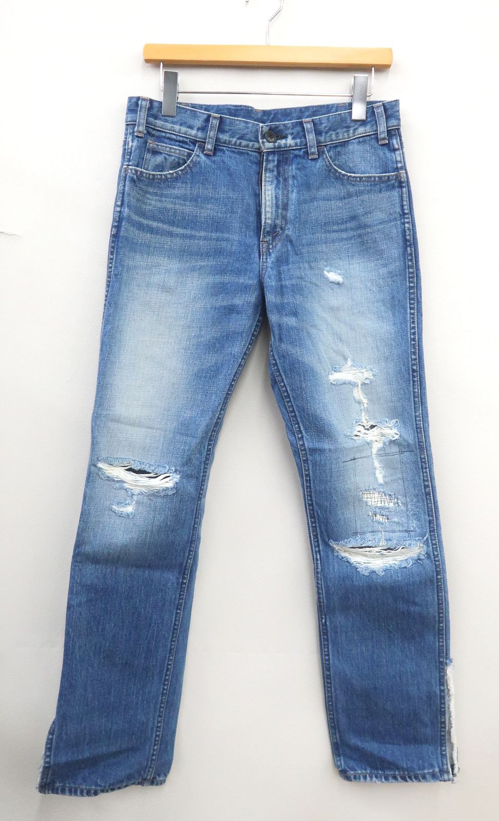 N.HOOLYWOOD エヌハリウッド ダメージ加工デニムパンツ 38 | Shop at