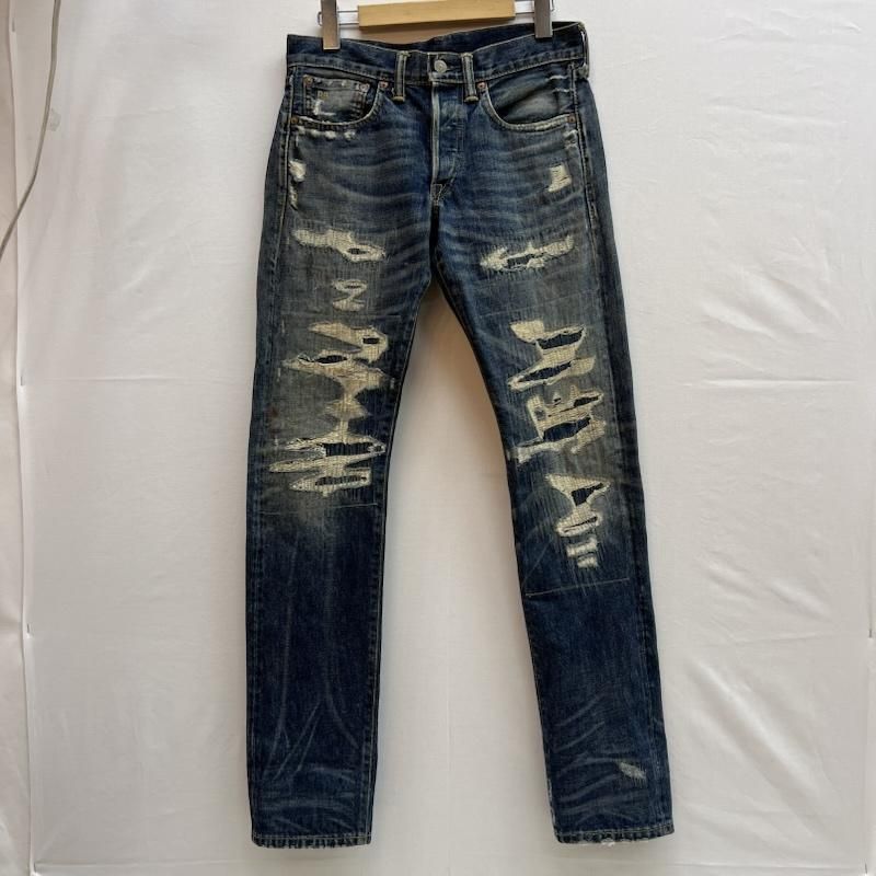 ダブルアールエル ラルフローレン USA製 USED ビンテージ加工 デニム 