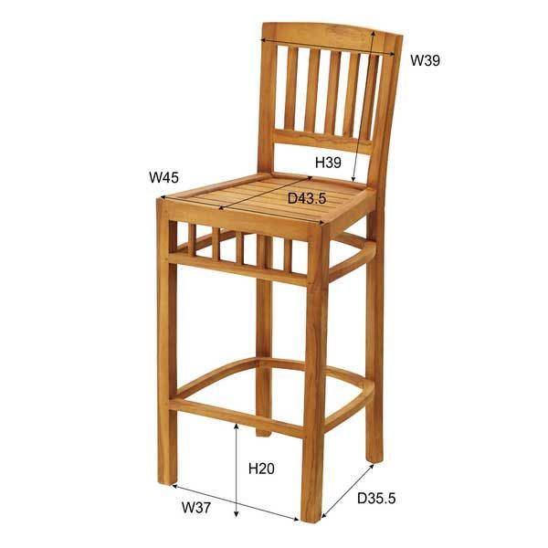 のカウンターチェア