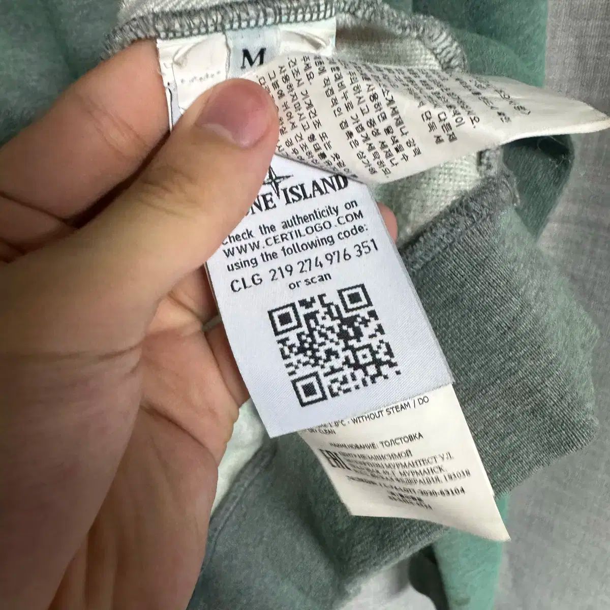 モデル STONE ISLAND ストーンアイランド ダスト スウェット GULLKHAN_COM