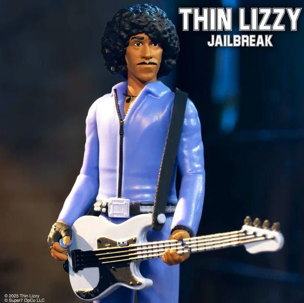 Minishow ビディ・リー　フィギュア シン リジィ フィギュア Thin Lizzy Phil Lynott (Jailbreak) Super7