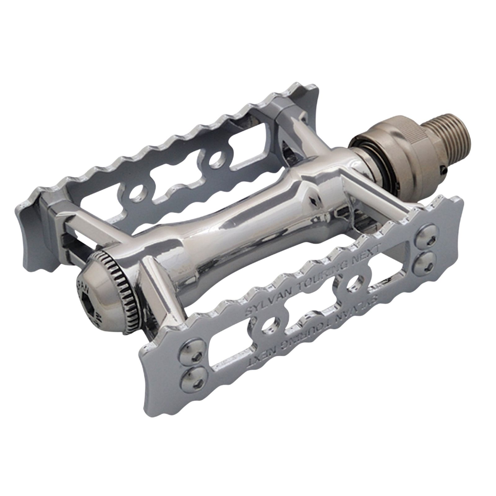 MKS 三ヶ島 ペダル シルバン ツーリング ネクスト SYLVAN TOURING NEXT シルバー 左右セット