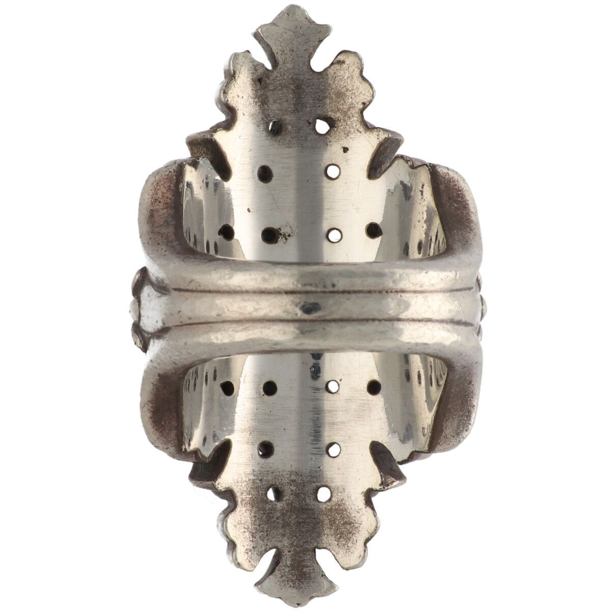 【美品】Chrome Hearts チェーンメイル ラージリング 17号 美品】Chrome Hearts チェーンメイル ラージリング 17号 - メルカリ