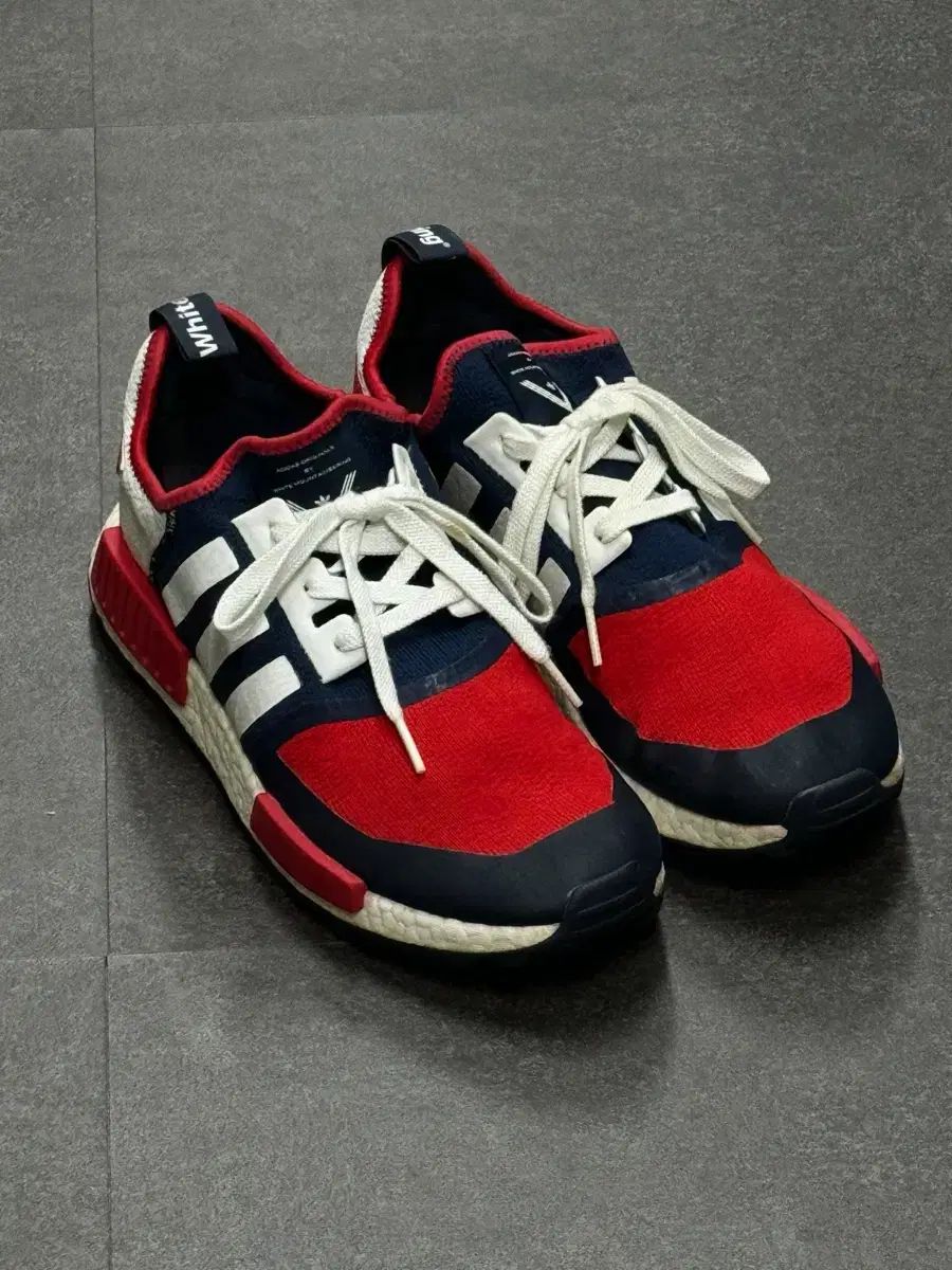 275 adidas アディダス ホワイトマウンテニアリング NMD トレイル ネイビー レッド