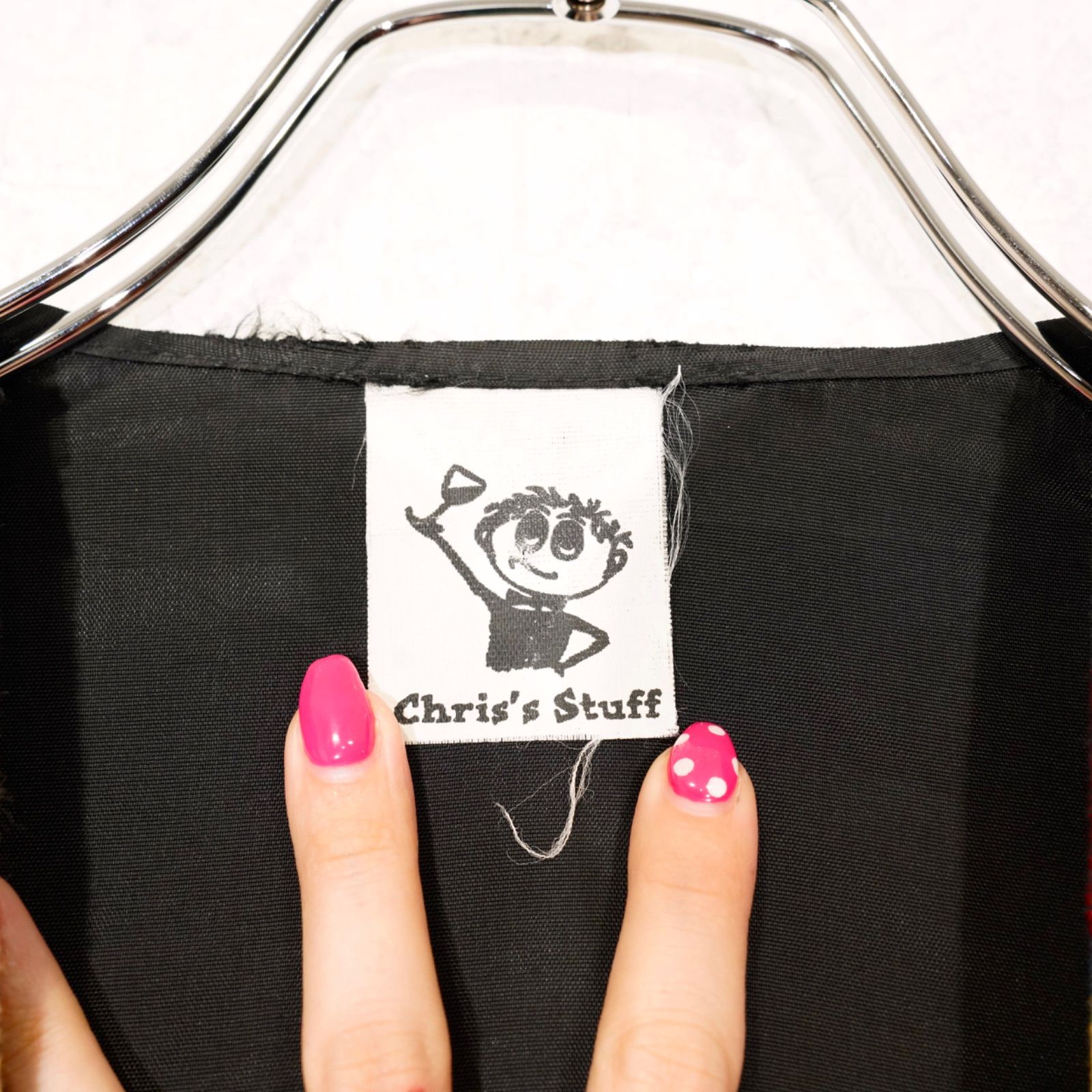  USA VINTAGE Chris s Stuff LIQUOR EMBROIDERY GOBELIN DESIGN GILLET VEST アメリカ古着お酒ゴブラン刺繍デザインジレベスト ベスト ジレ ベスト ジレ ビスチェ