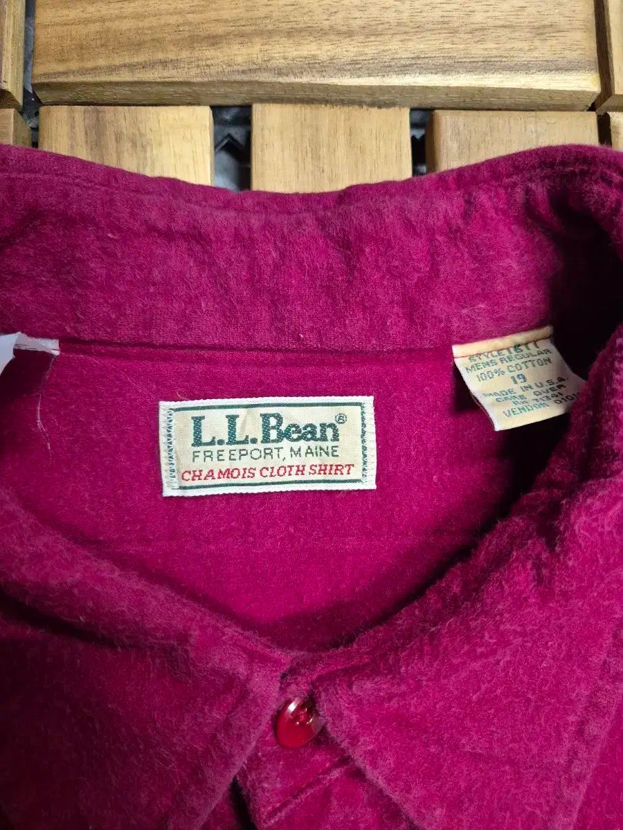 L.L.Bean シャモア エルエルビーン 80s サモア シャツ USA Made