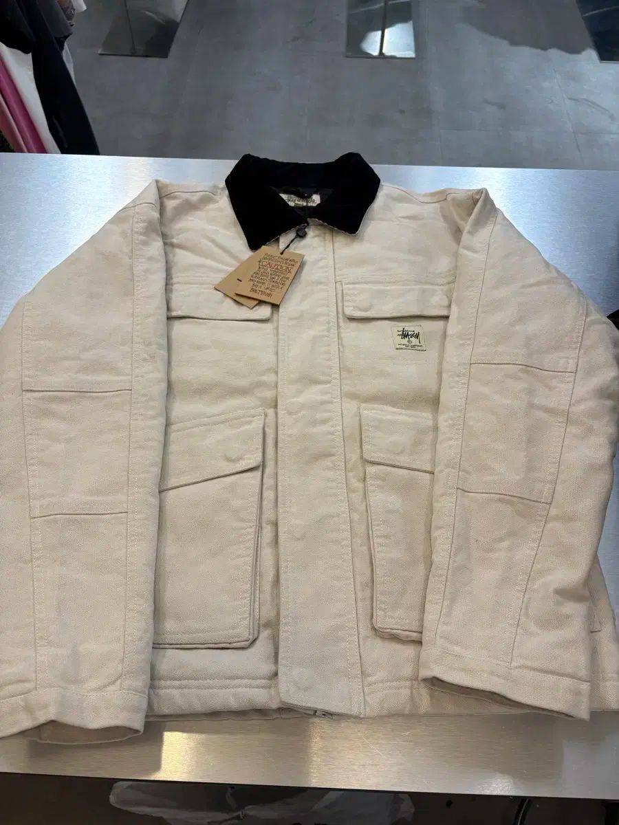 STUSSY キャンバス ワークジャケット