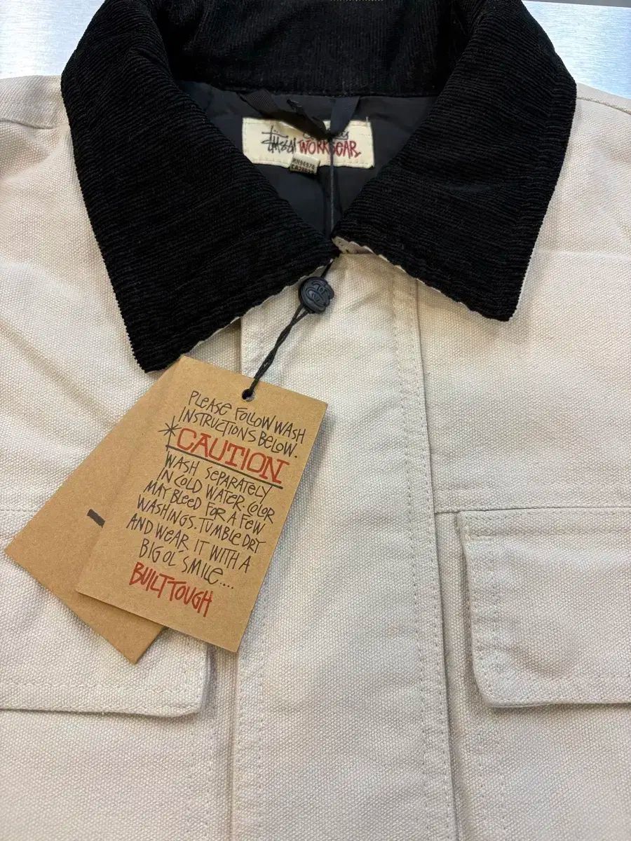 STUSSY キャンバス ワークジャケット