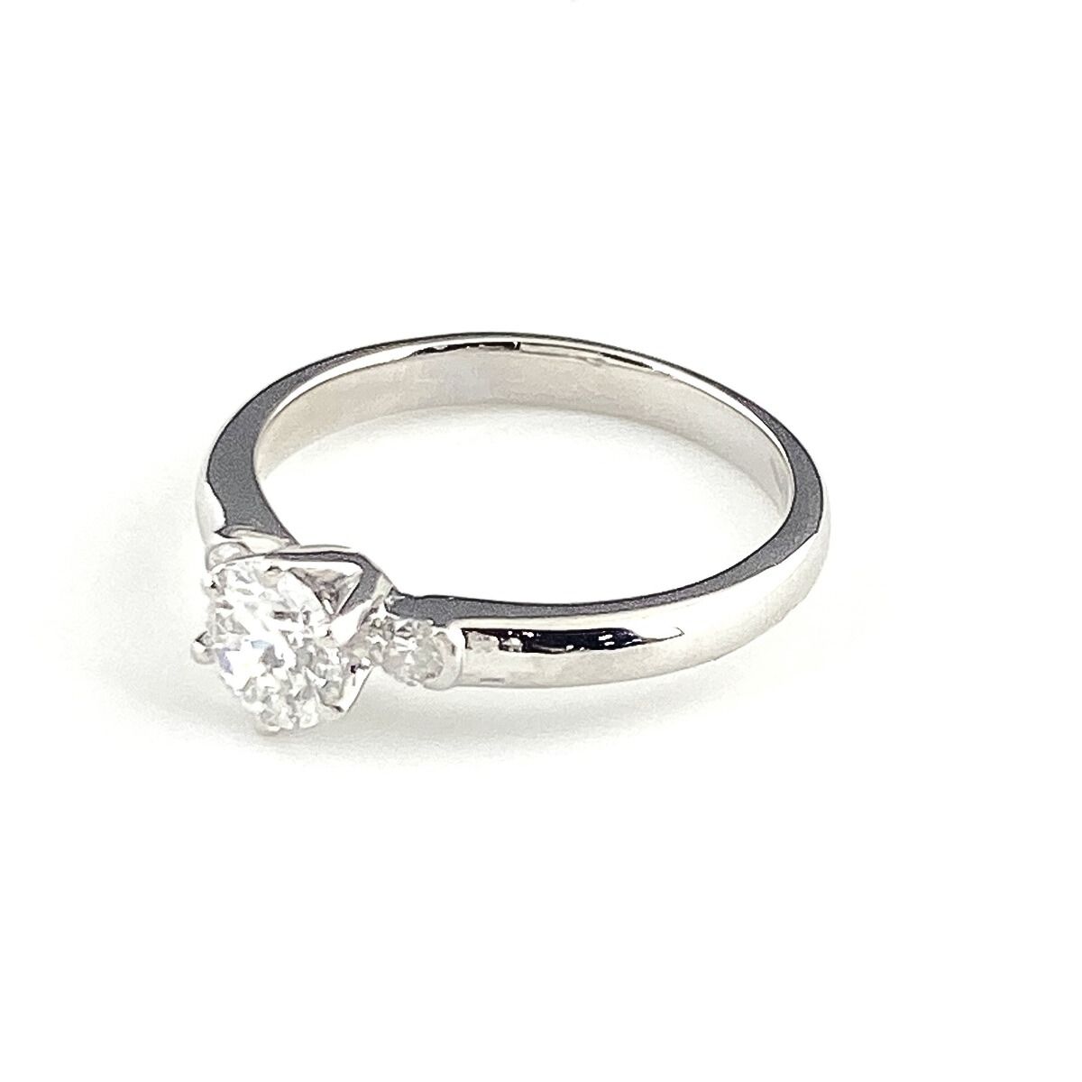 ダイヤモンド デザインリング プラチナ 指輪 メレダイヤ リング 7号 Pt900 ダイヤモンド レディース