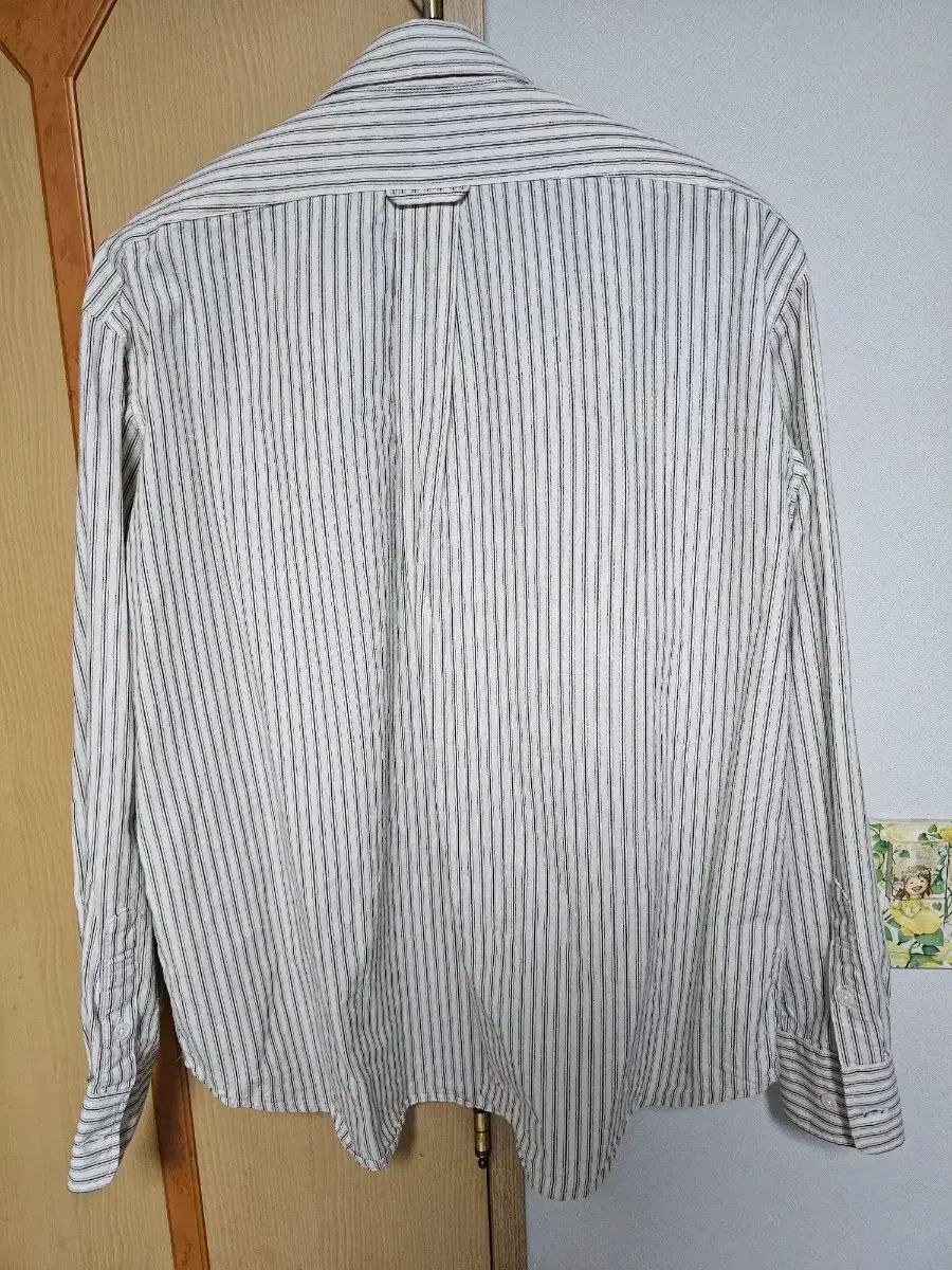 ART IF ACTS アイボリー ストライプ シャツ