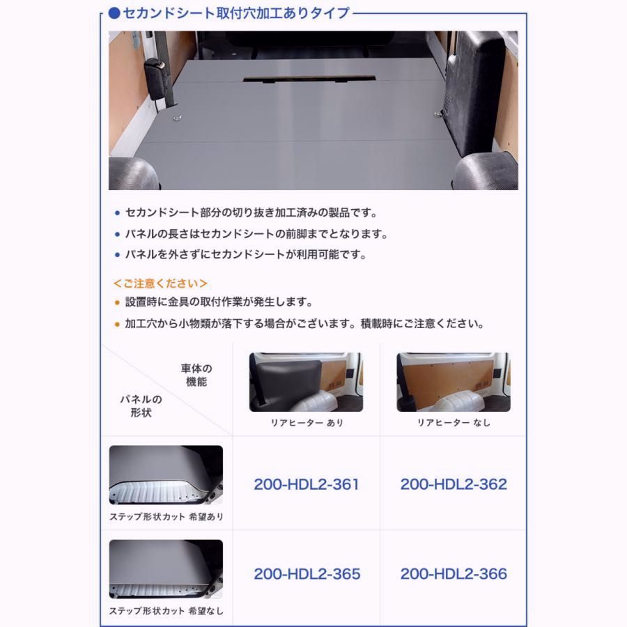 レジアスエース 床張