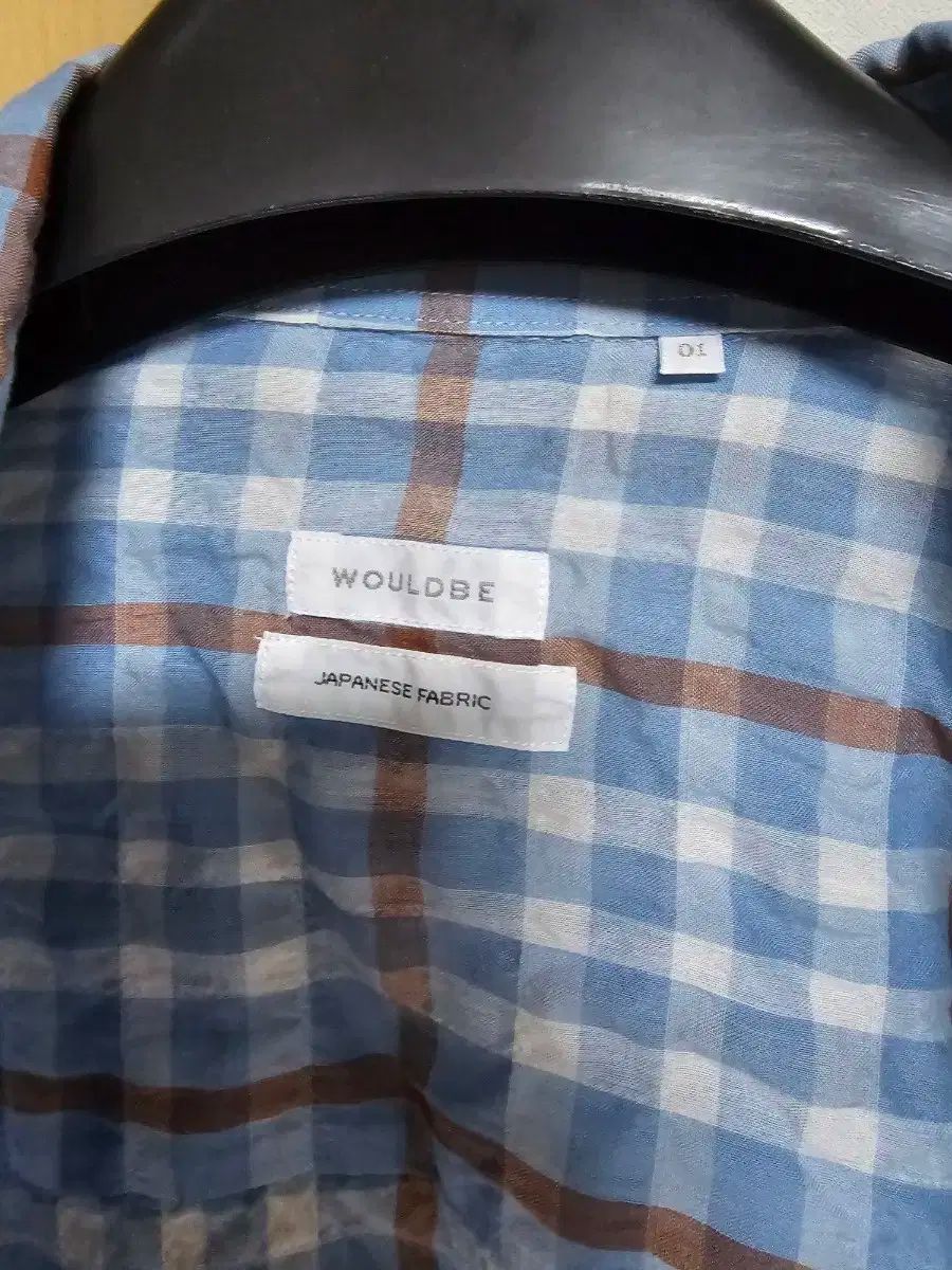 ウッドリングル CHECKシャツ